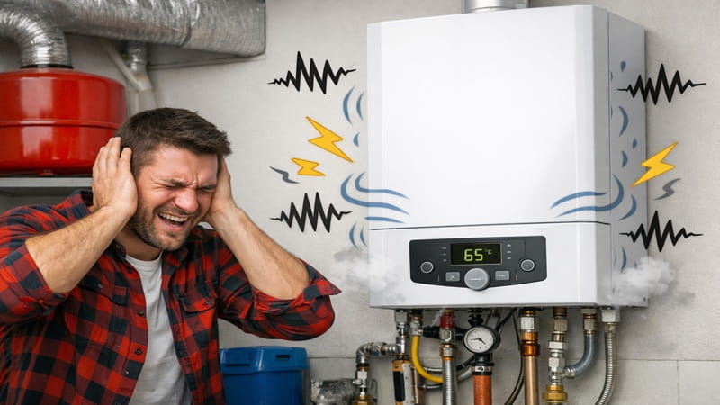 علت سر و صدای پکیج گرمایشی چیست؟